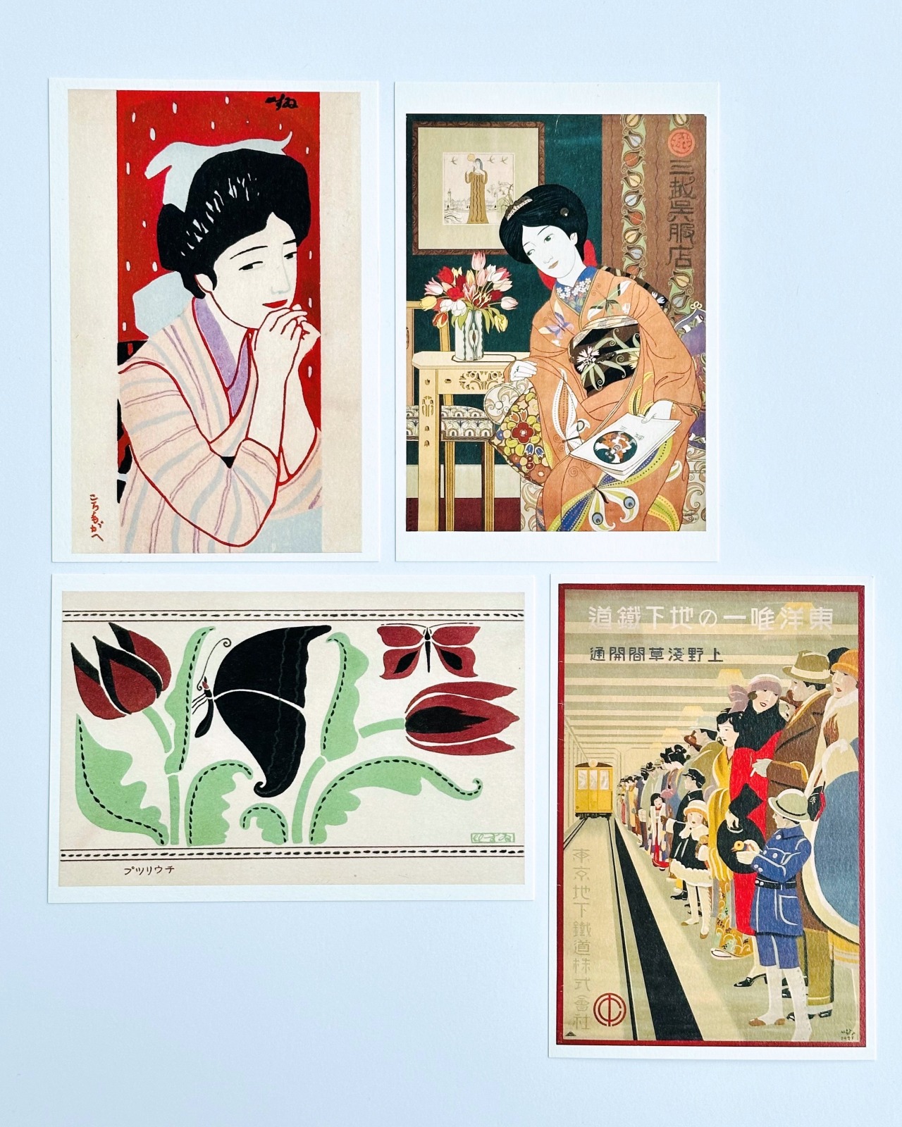 杉浦非水のポストカード